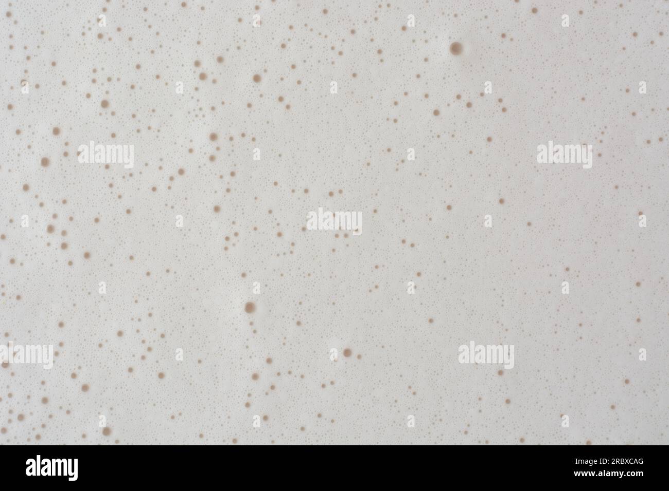 abstract of coconut milk surface texture, closeup macro view of milky