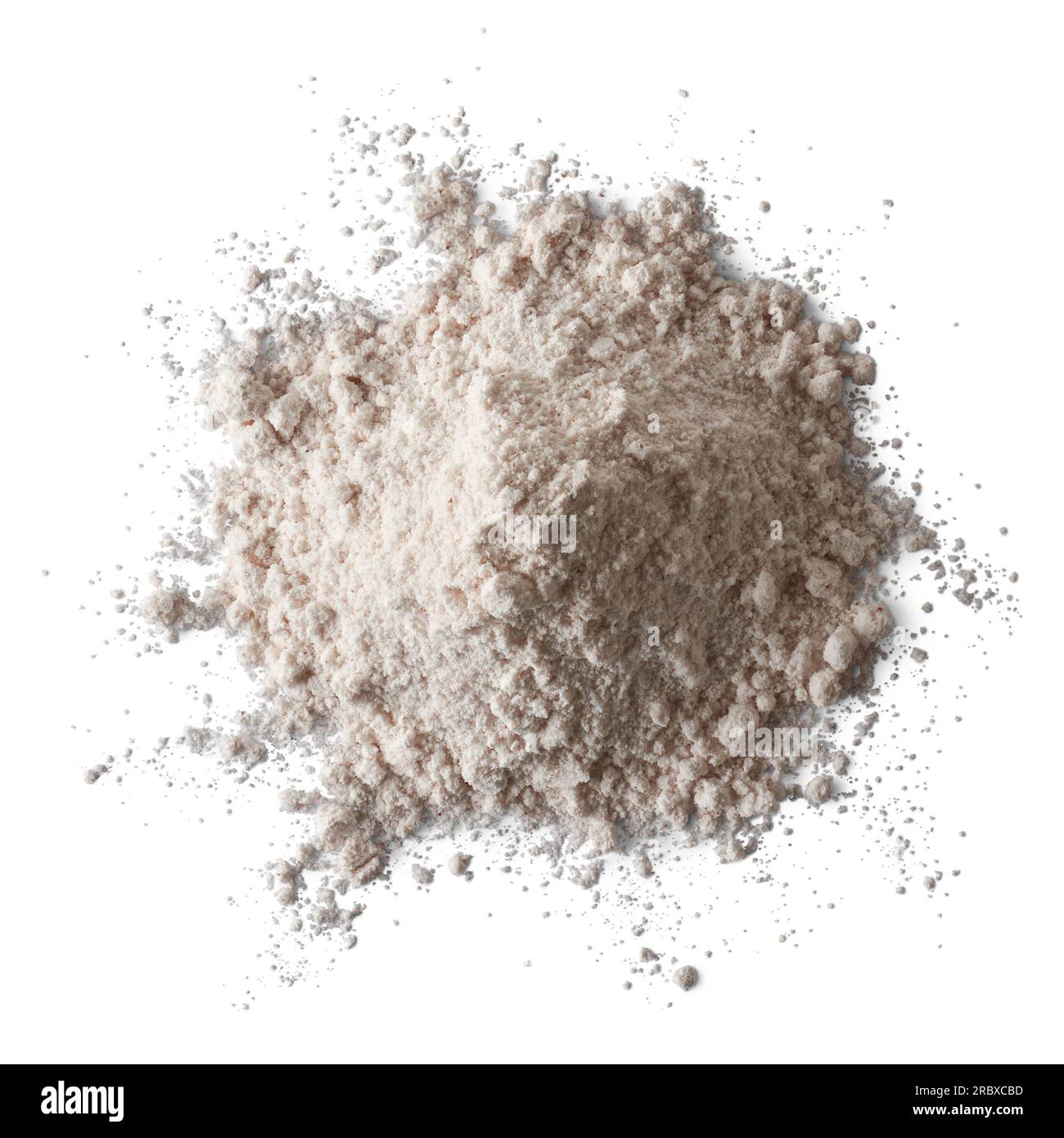 pile of rice flour, form of flour made from finely milled rice grains