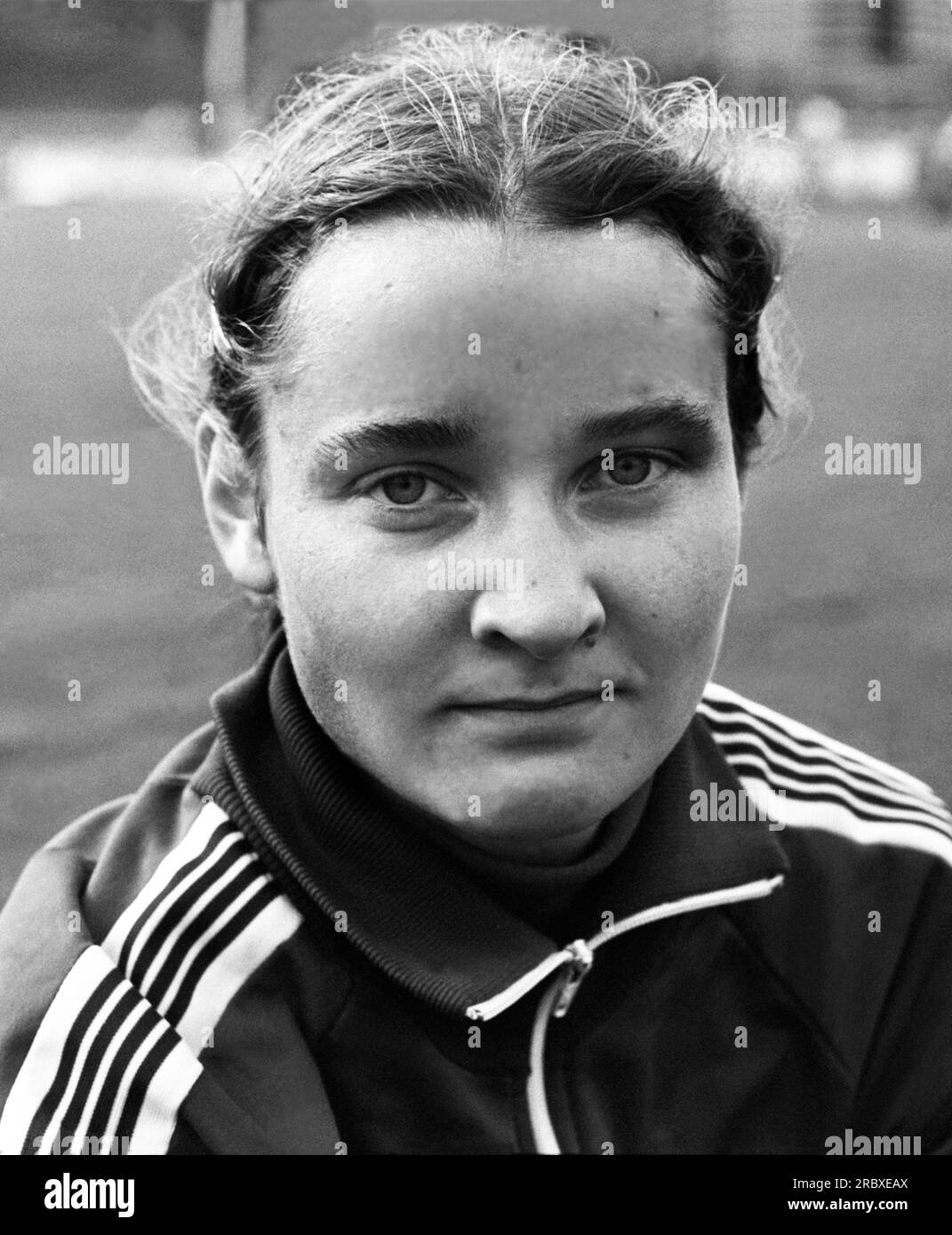 MEIKE TRAXLER track and field athlete in hepthalon Filipstad 1973 Stock Photo Alamy