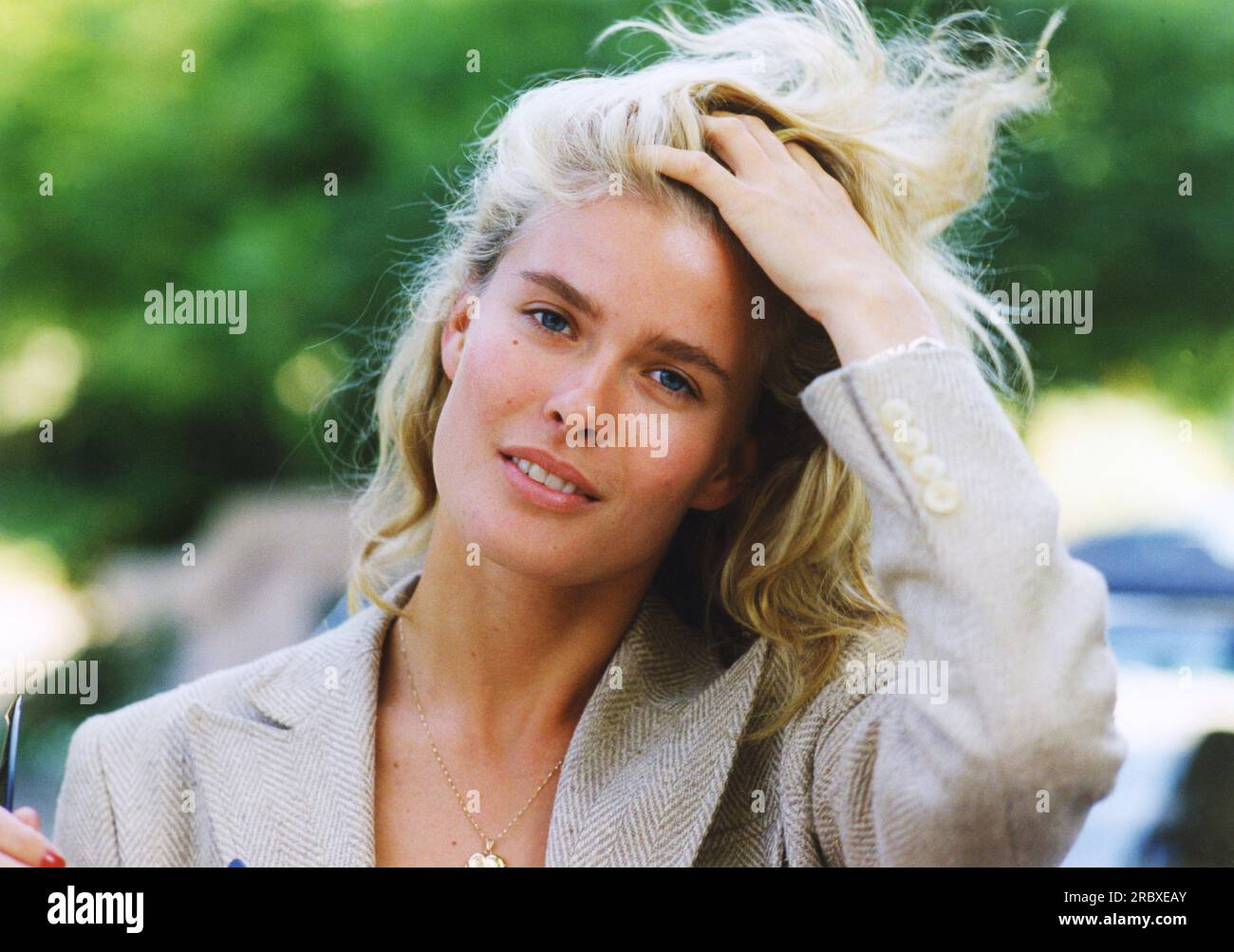 VENDELA KIRSEBOM Norwegien-Swedish model in Los Angeles USA Stock Photo