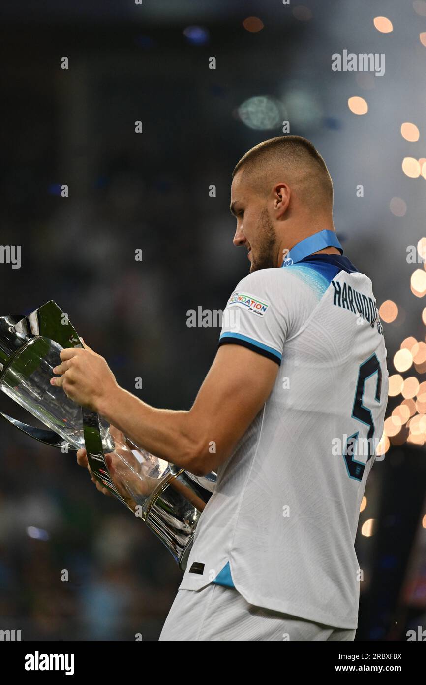 BATUMI, JULY 8 Taylor HarwoodBellis of England celebrate