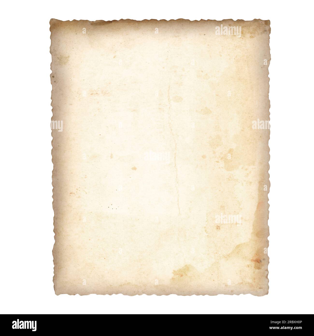 Old vintage paper texture isolated on white background Stock Photo - Alamy