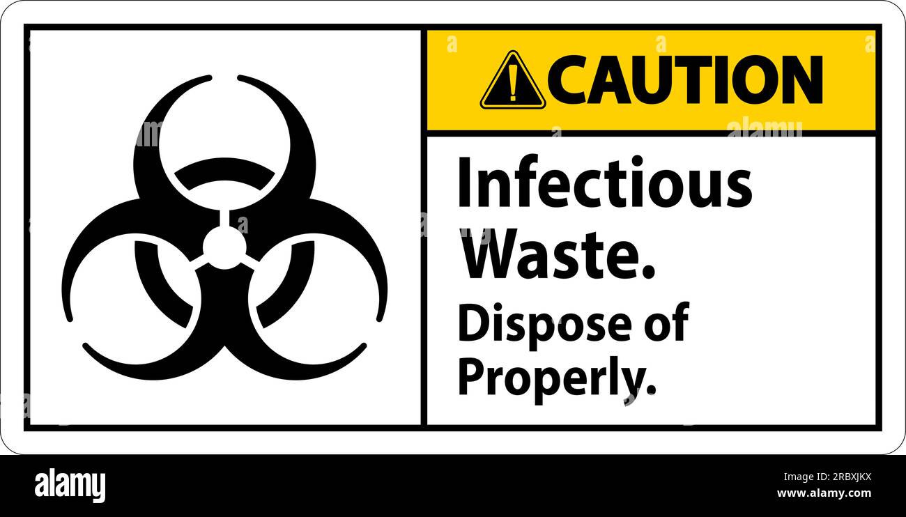 Dispose of waste properly Stock Vector Images Alamy