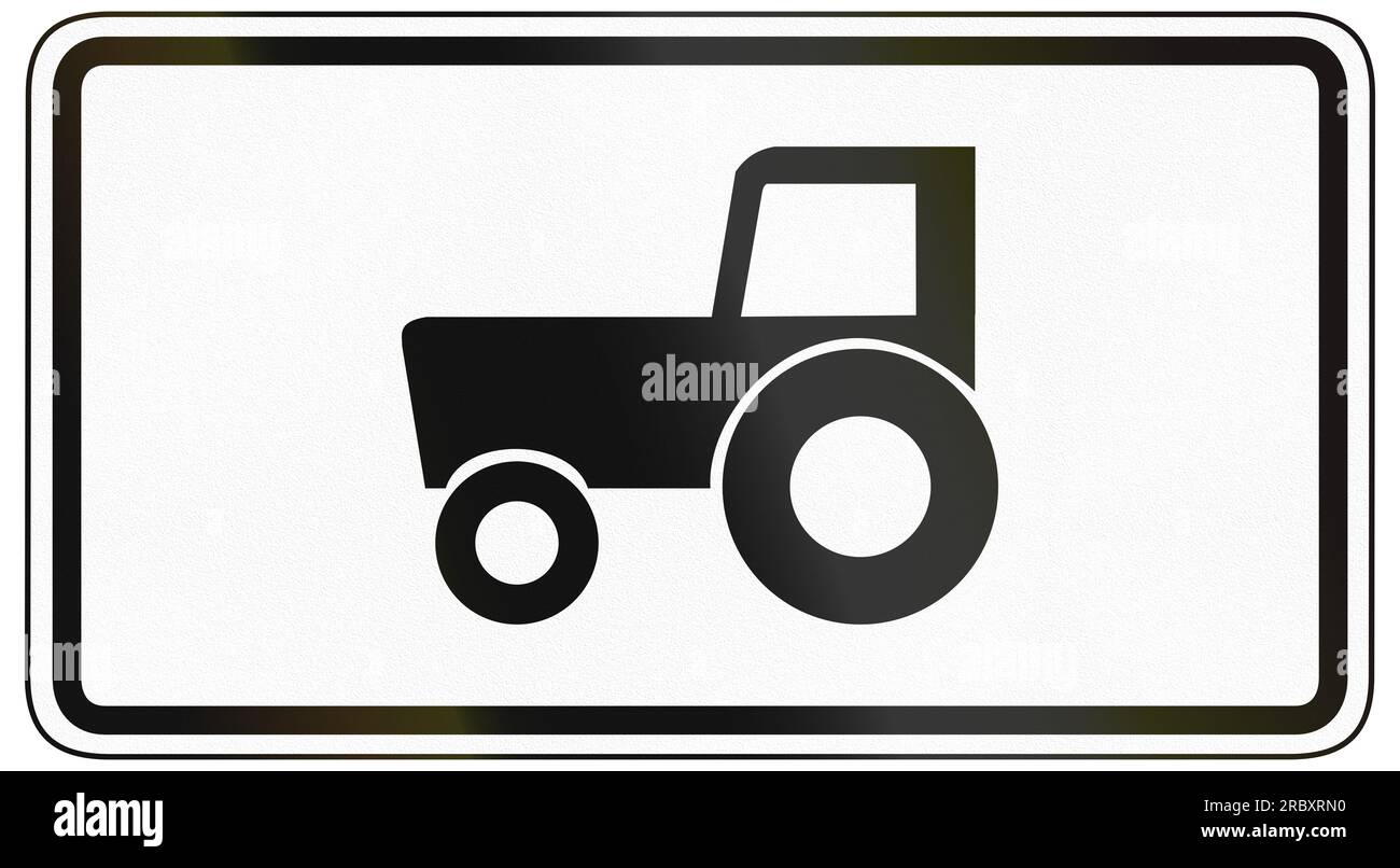 German traffic sign additional panel to specify the meaning of other