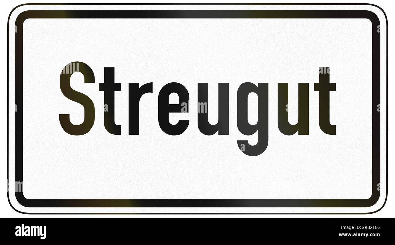 German traffic sign additional panel to specify the meaning of other