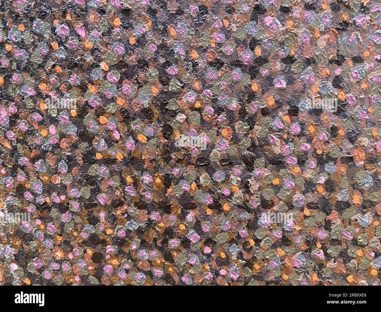 Colorful abstract painted background texture Stock Photo