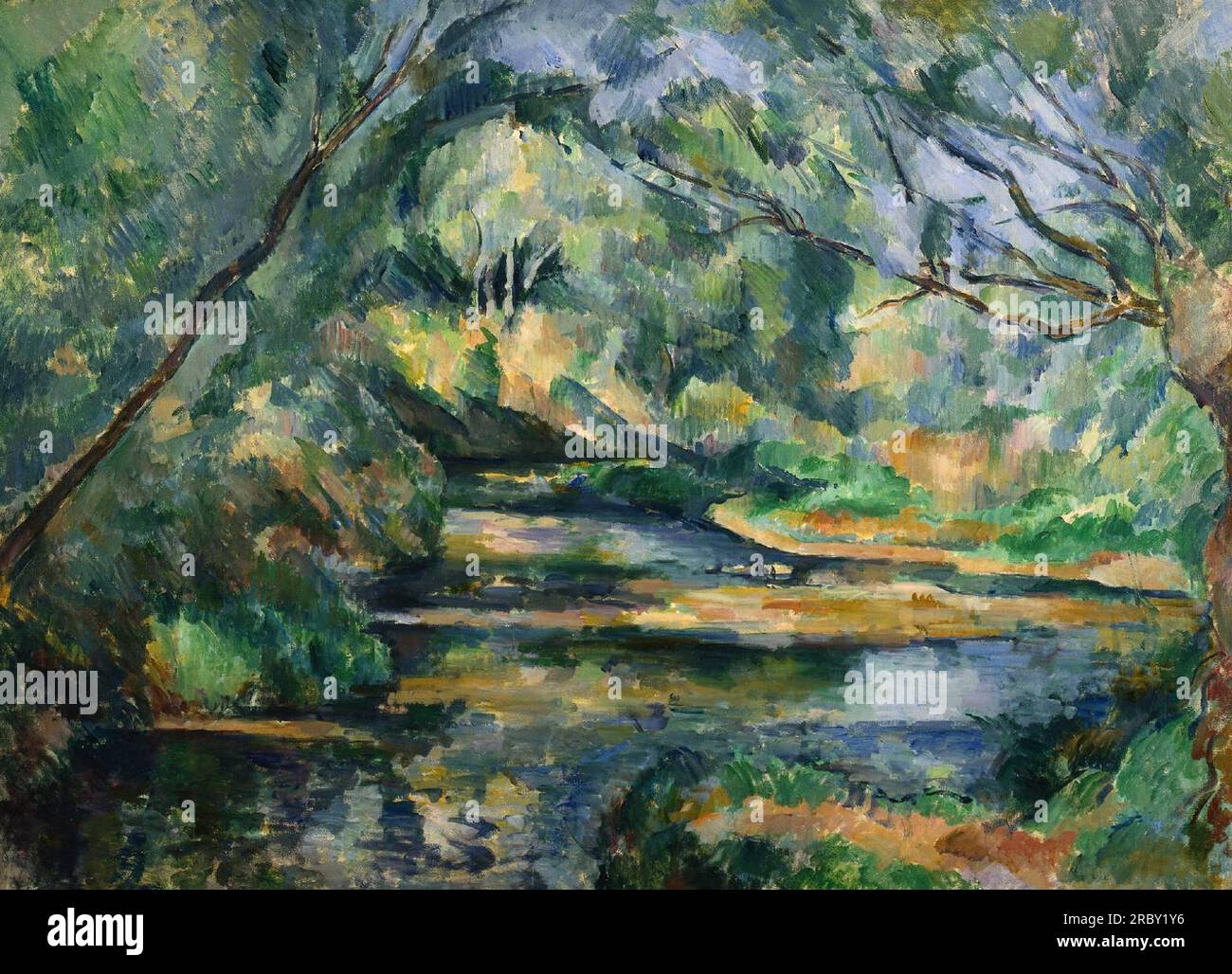 Vintage brook painting hi-res stock photography and images - Alamy