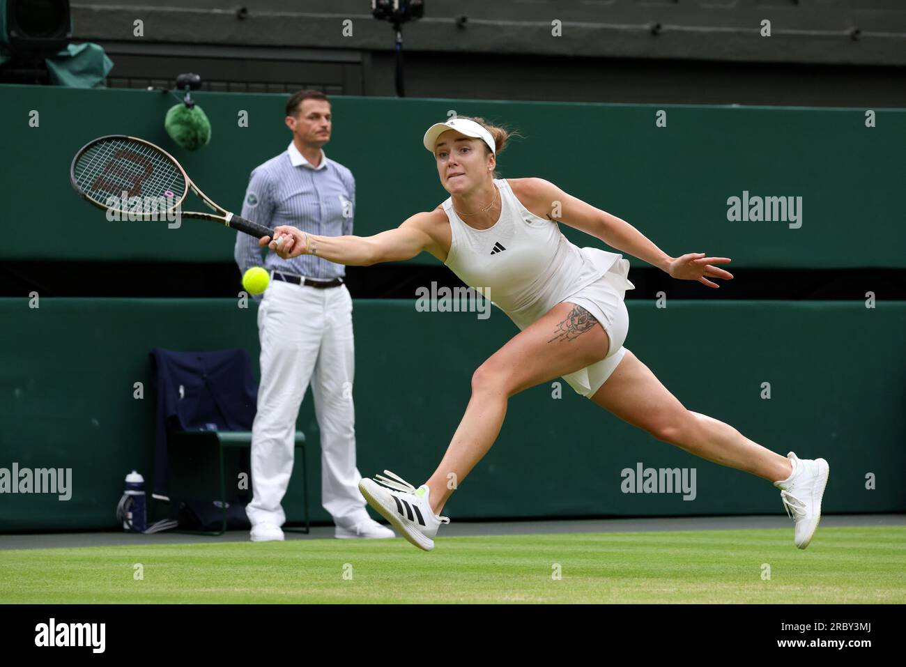 Wimbledon, United Kingdom. 11th July, 2023. Elina Svitolona of Ukraine