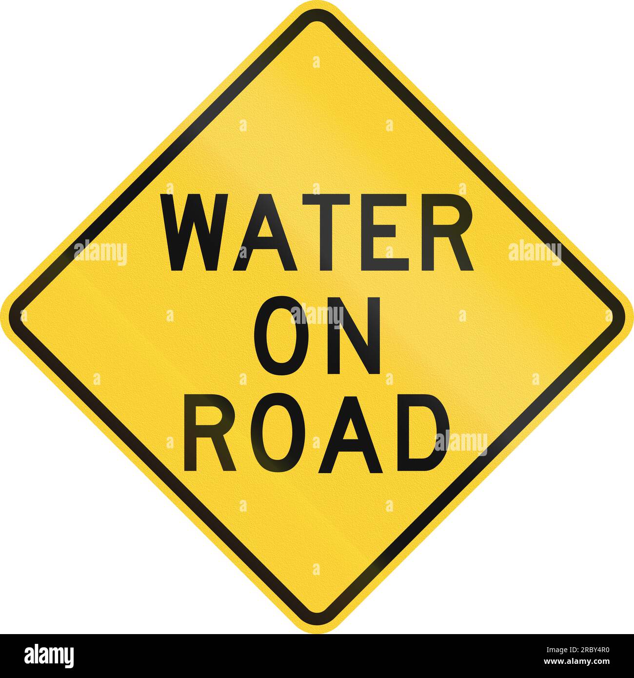 INGA Cartello Stradale In Metallo 30x30 Cm "Slippery When Wet" – Vintage Per Garage, Bar O Cameretta