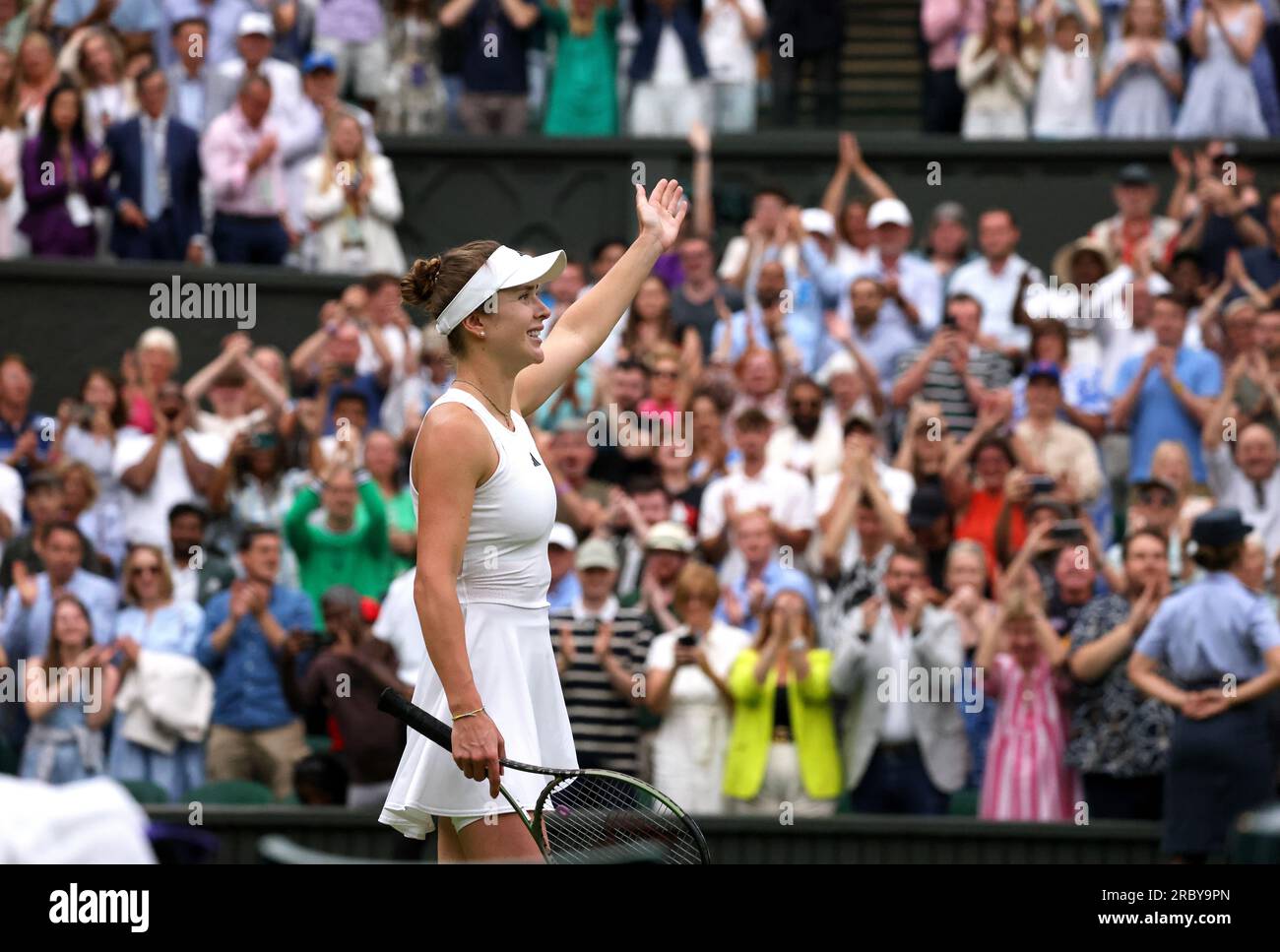 Wimbledon, United Kingdom. 11th July, 2023. Elina Svitolona of Ukraine