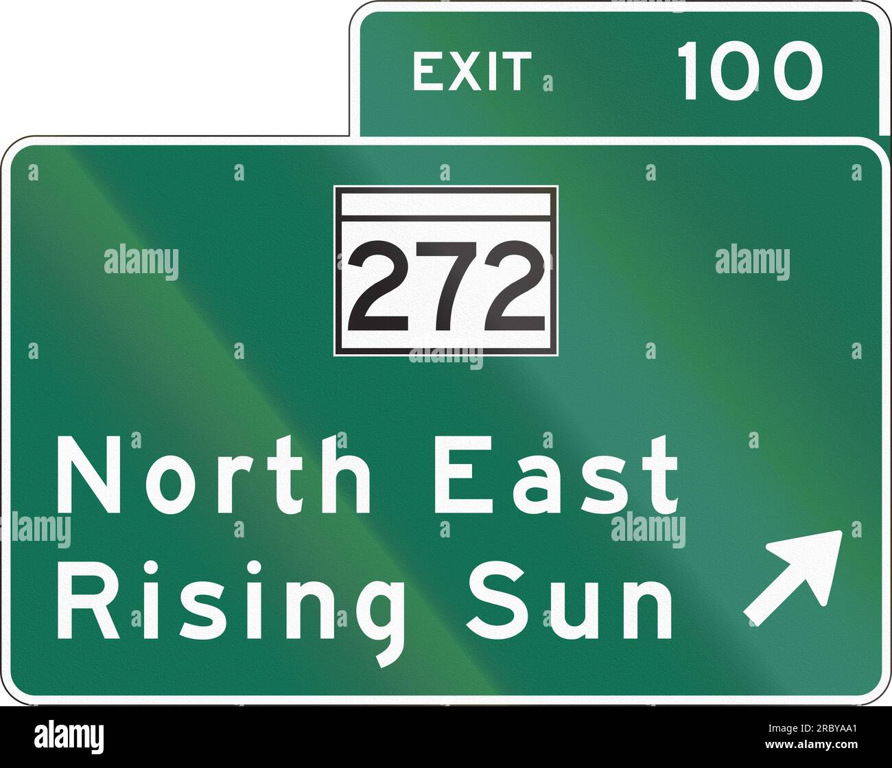 United States Interchange Exit Direction Sign, Maryland Stock Photo Alamy