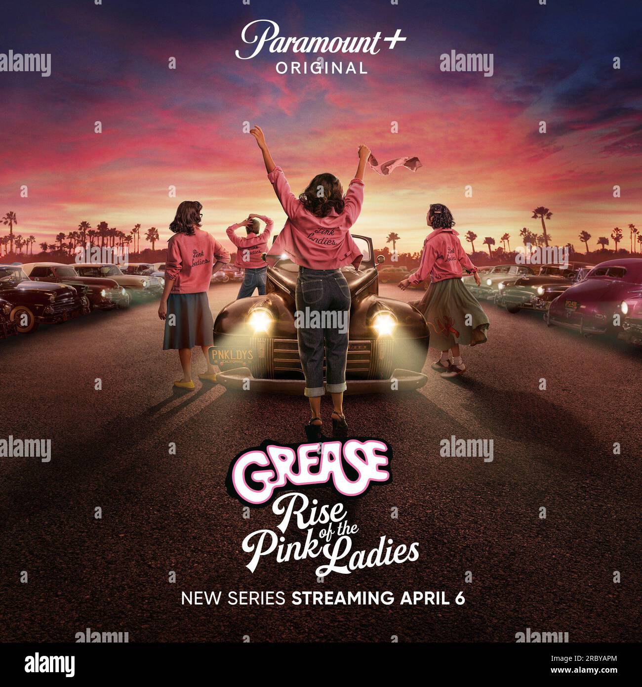 Grease: Rise of the Pink Ladies  TV show poster Stock Photo