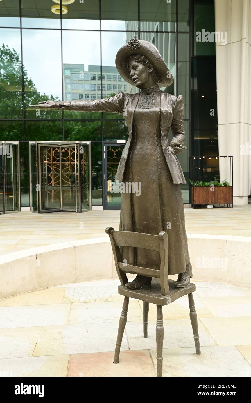 Emmeline Pankhurst Stock Photo