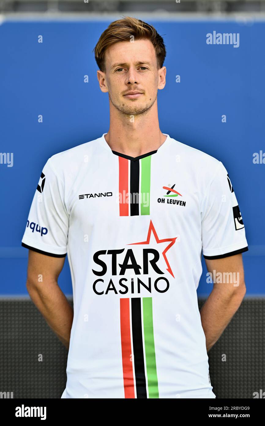 Leuven, Belgium. 11th July, 2023. poses for the photographer at the