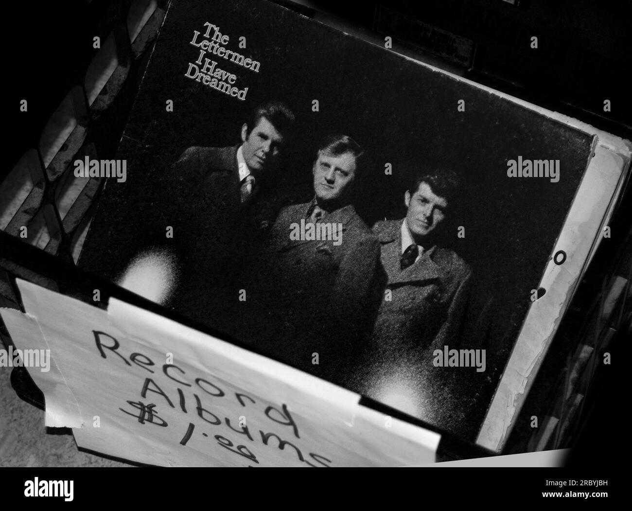 A 1960s Record Album By The Letterman For Sale In An American Antique a-1960s-record-album-by-the-letterman-for-sale-in-an-american-antique