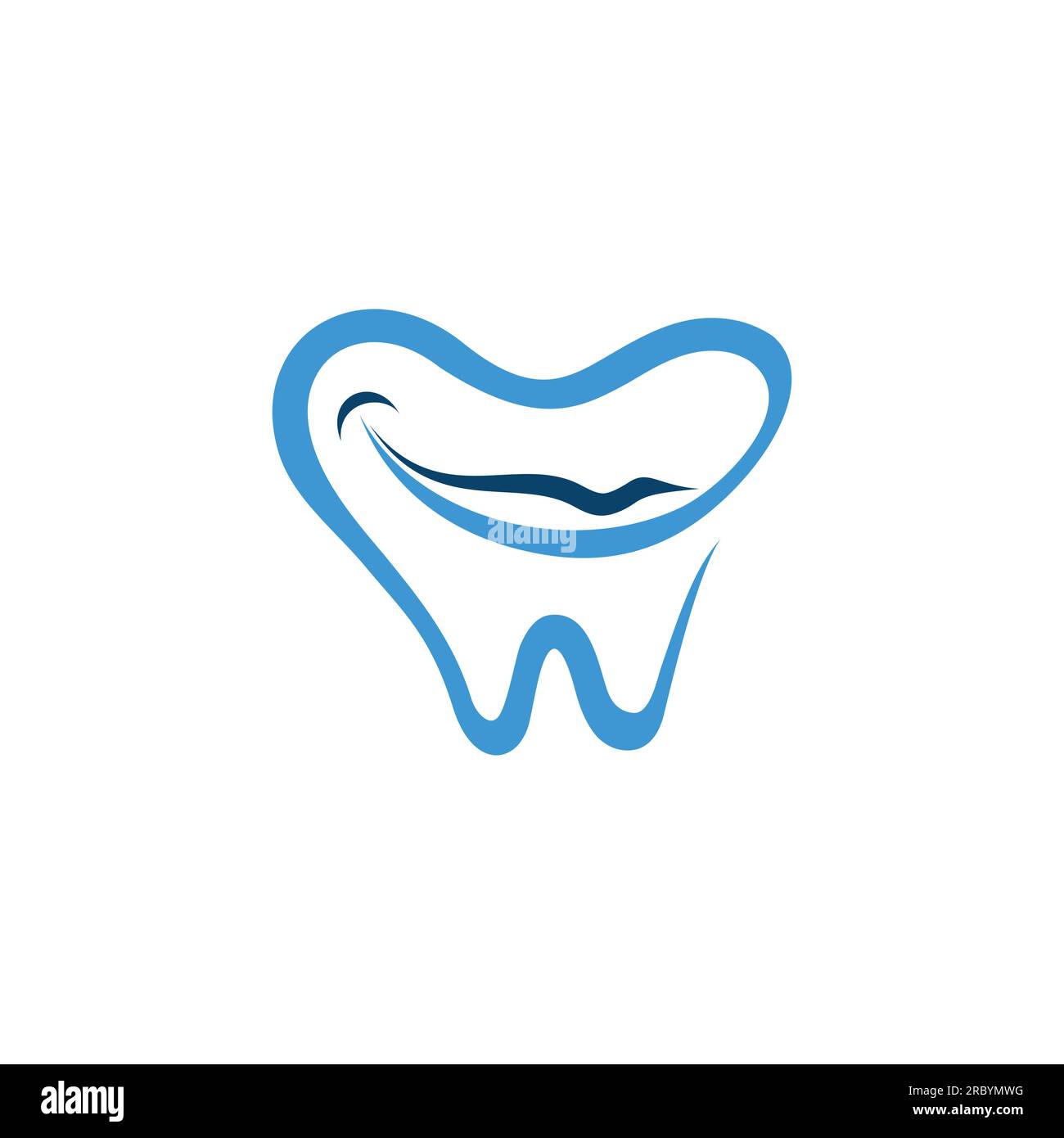 Dental logo vector image. Dental care logo design vector illustration. Dental logo. Orthodontic logo Pro Vector Stock Vector