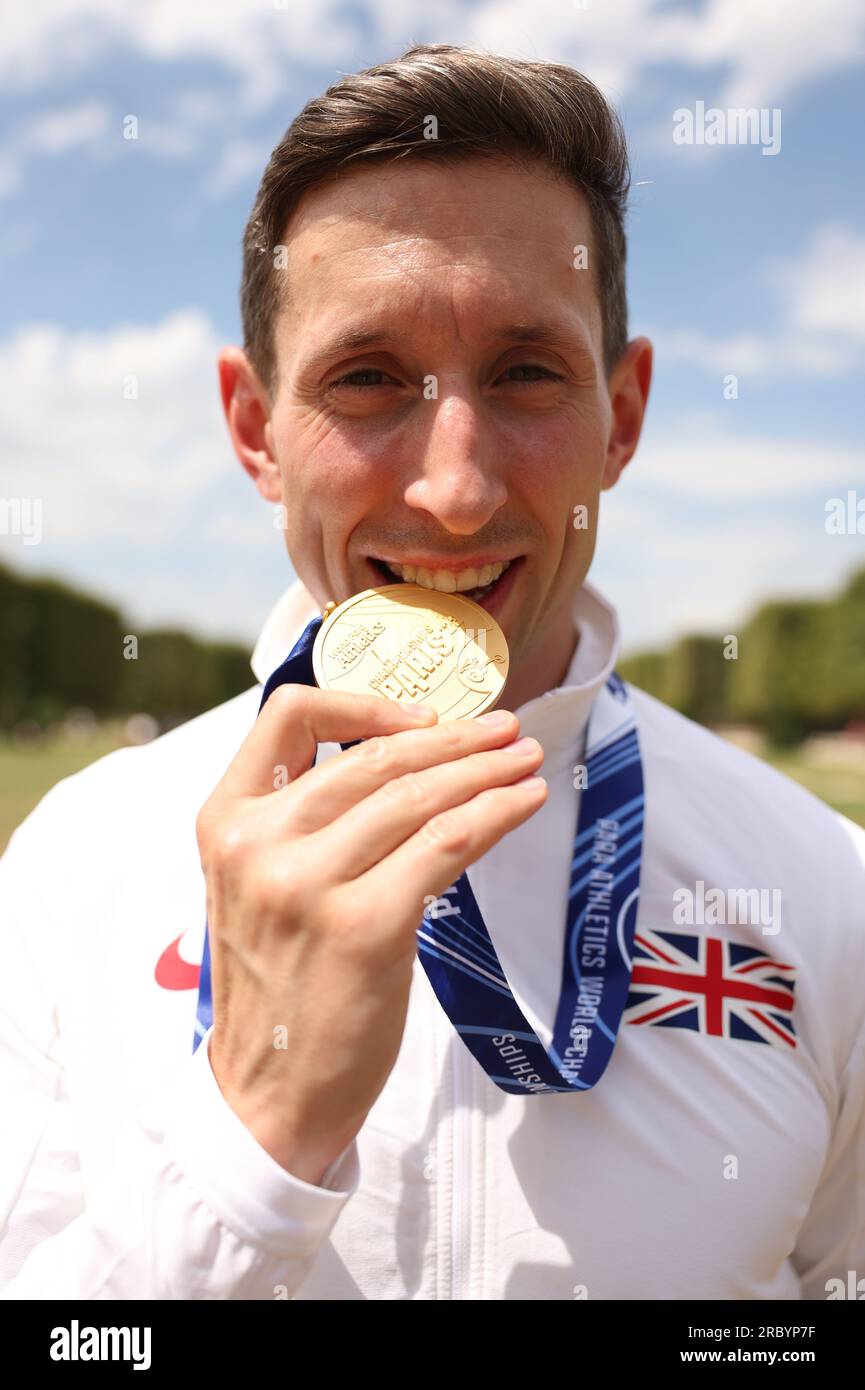 Paris, France. 11 July, 2023. Great Britain’s Jonathan BroomEdwards