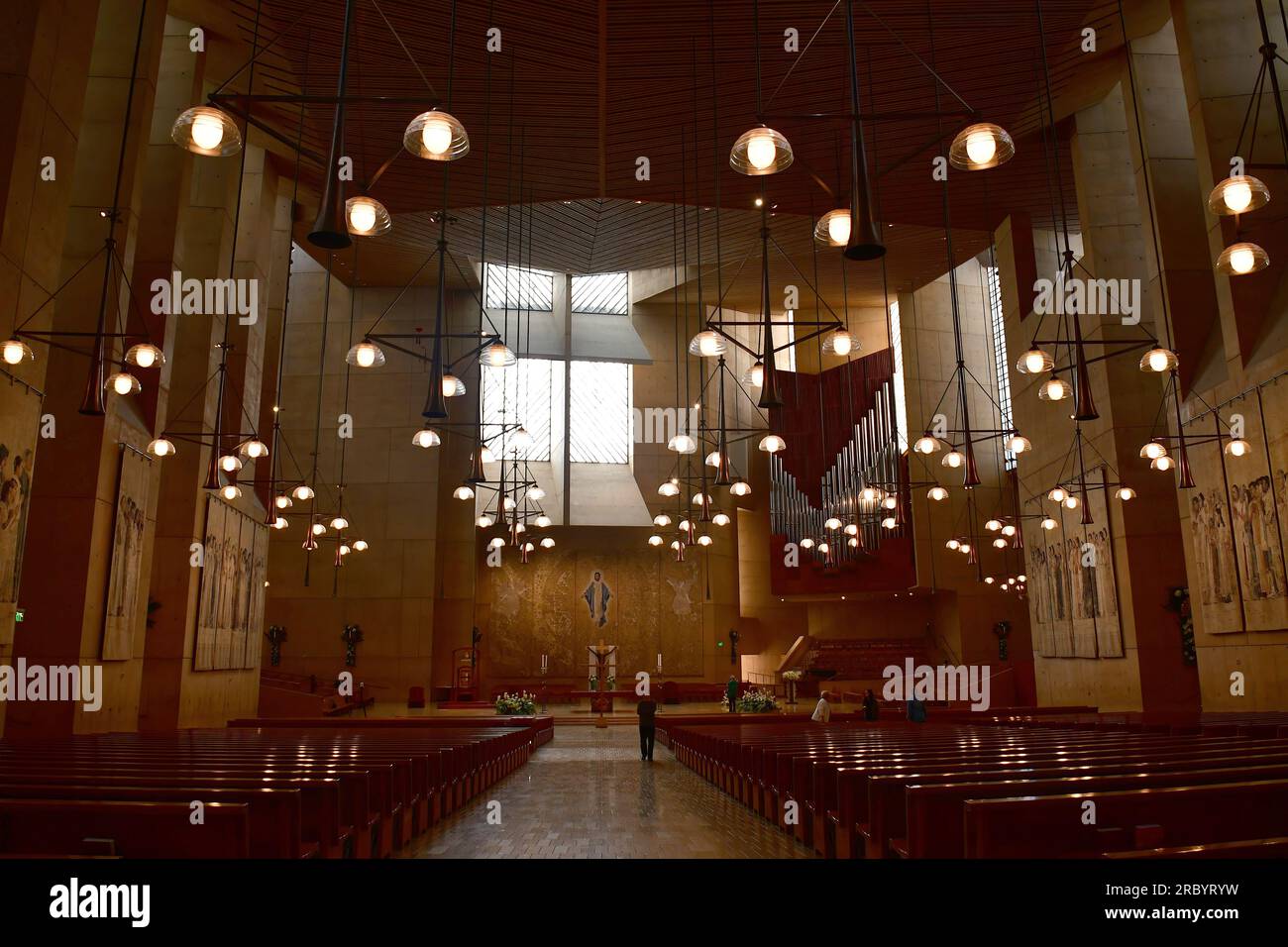 interior, Los Angeles Cathedral, Cathedral of Our Lady of the Angels