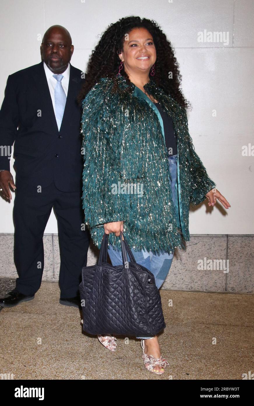 New York, NY, USA. 11th July, 2023. Michelle Buteau seen at CBS