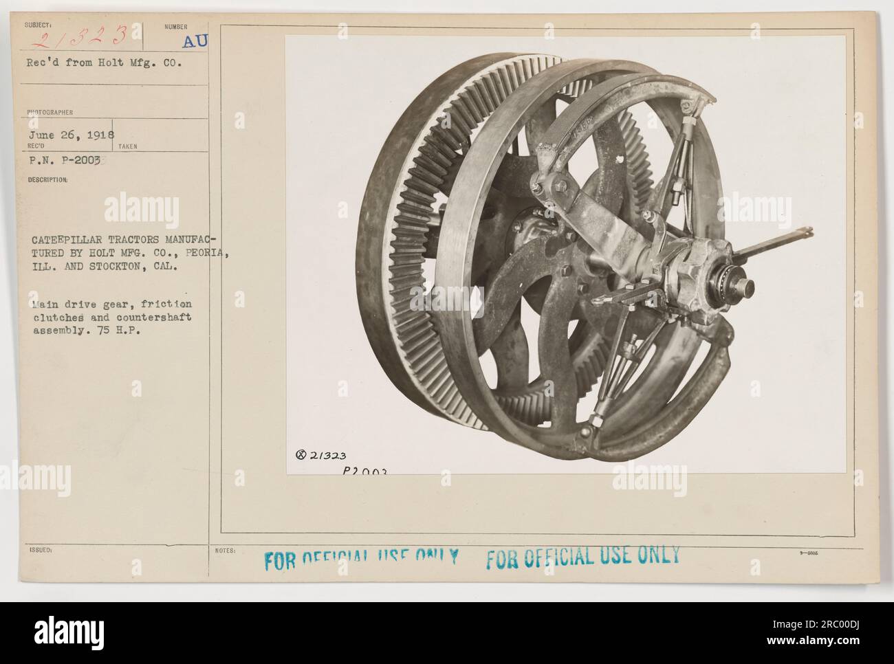 Main drive gear hi-res stock photography and images - Alamy