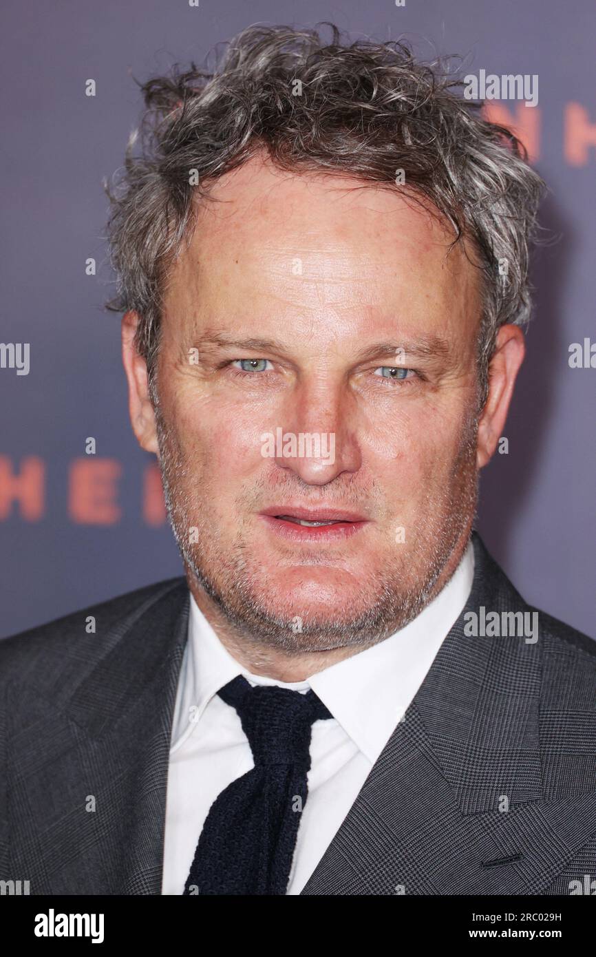 Jason Clarke attends Oppenheimer Premiere held at Grand Rex on July 11 ...