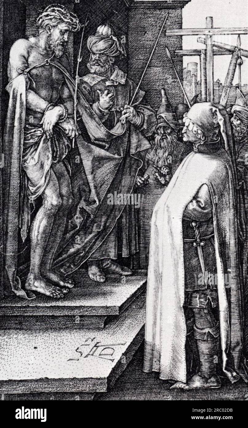 Ecce Homo 1512 by Albrecht Durer Stock Photo - Alamy