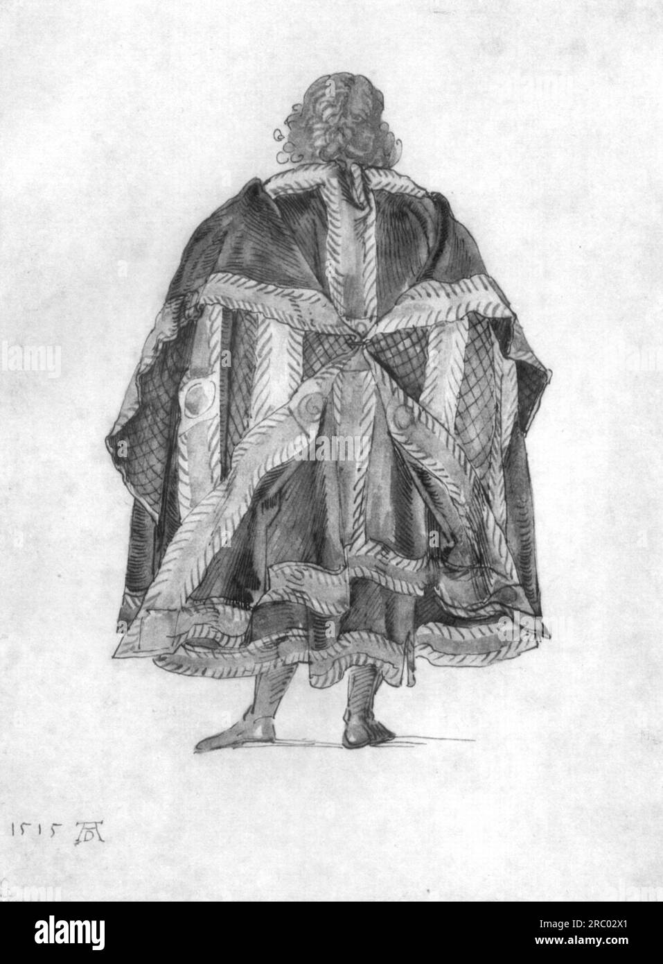 Design to a court dress by Albrecht Durer Stock Photo Alamy