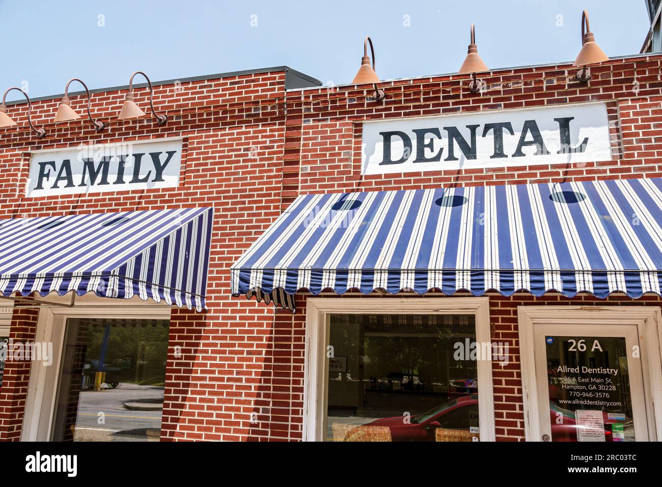 Hampton city town historic downtown restored,business