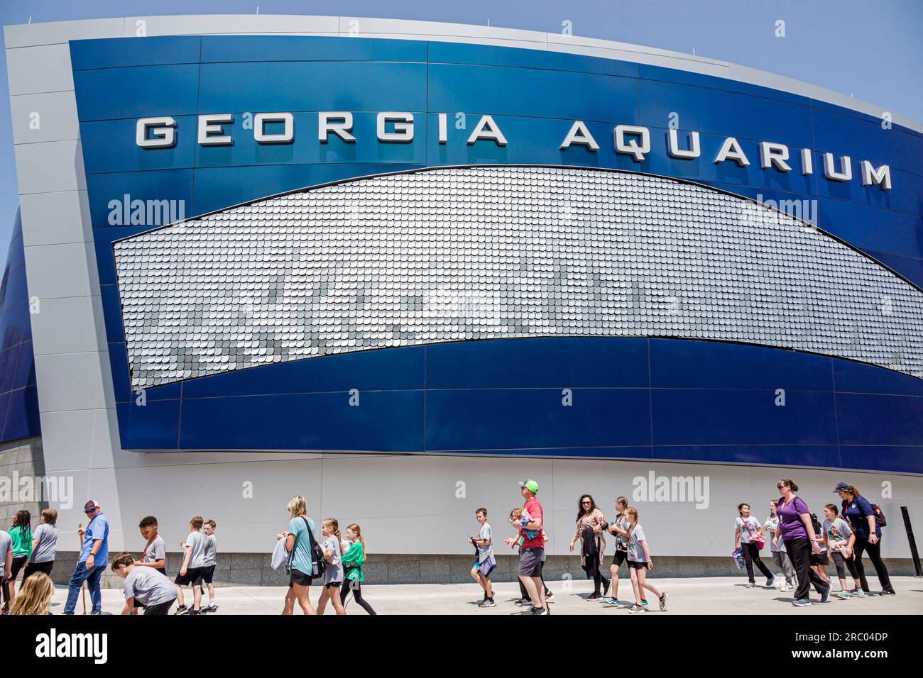 Atlanta Aquarium,outside exterior,building buildings