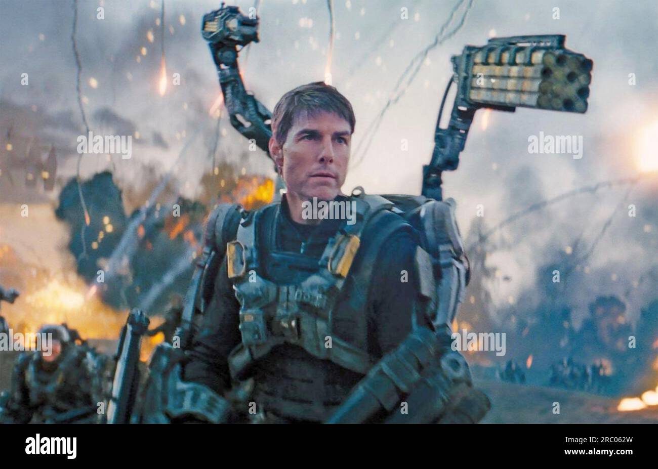 EDGE O9F TOMORROW 2014 Warner Bros. Pictures film with Tom Cruise Stock