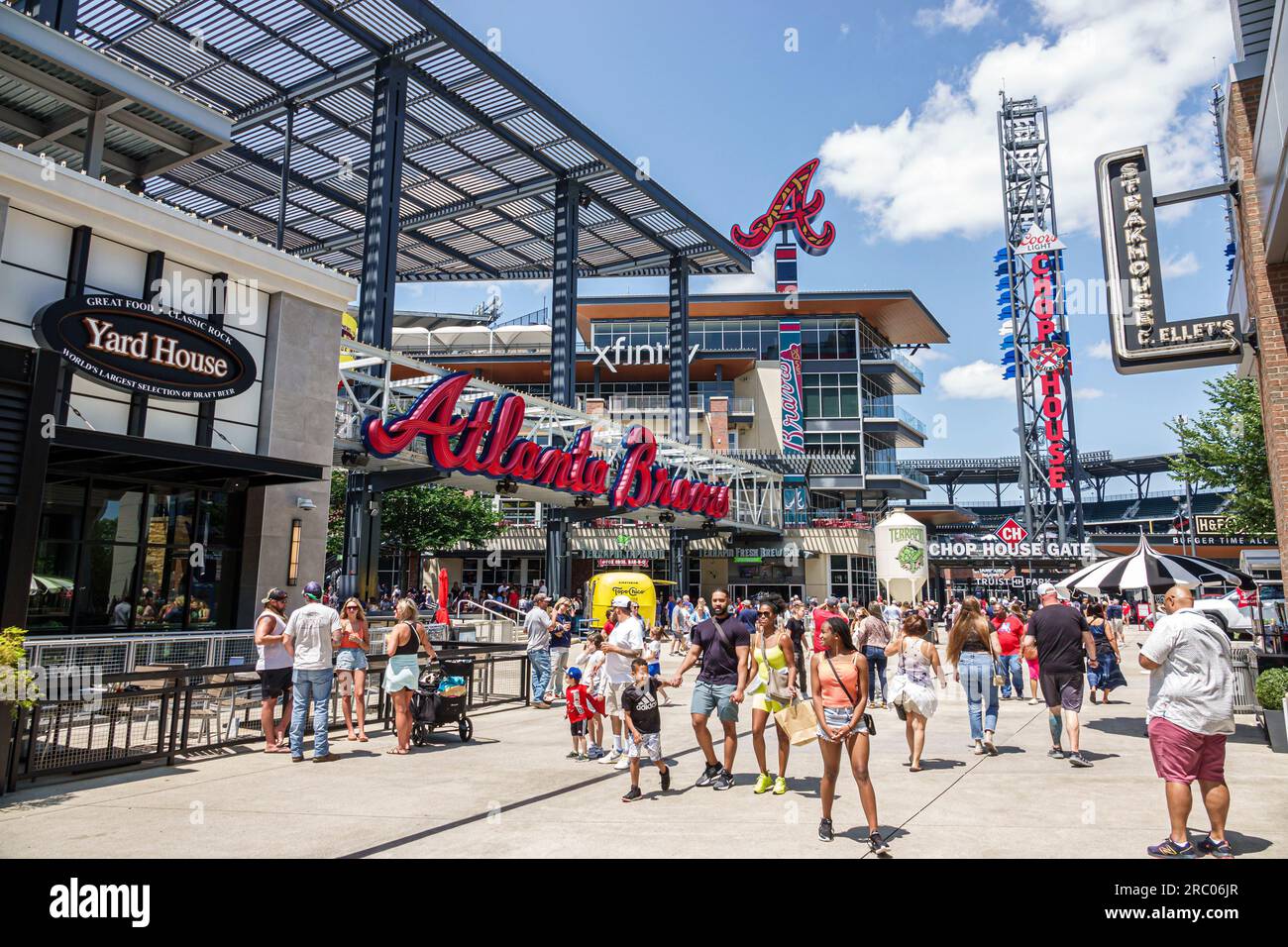 Atlanta Battery Atlanta Truist Park stadium,mixed use