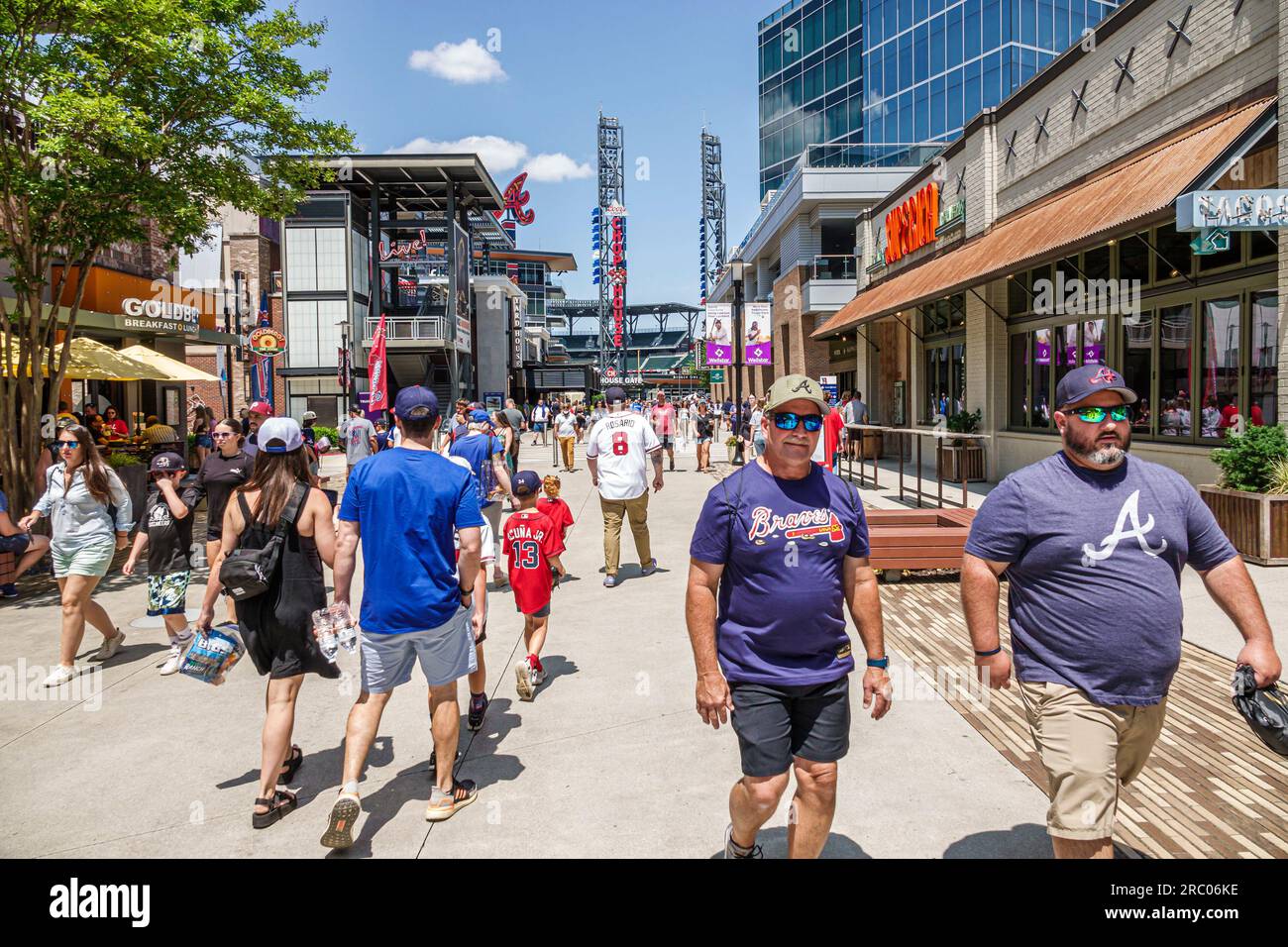 Atlanta Battery Atlanta Truist Park stadium,mixed use
