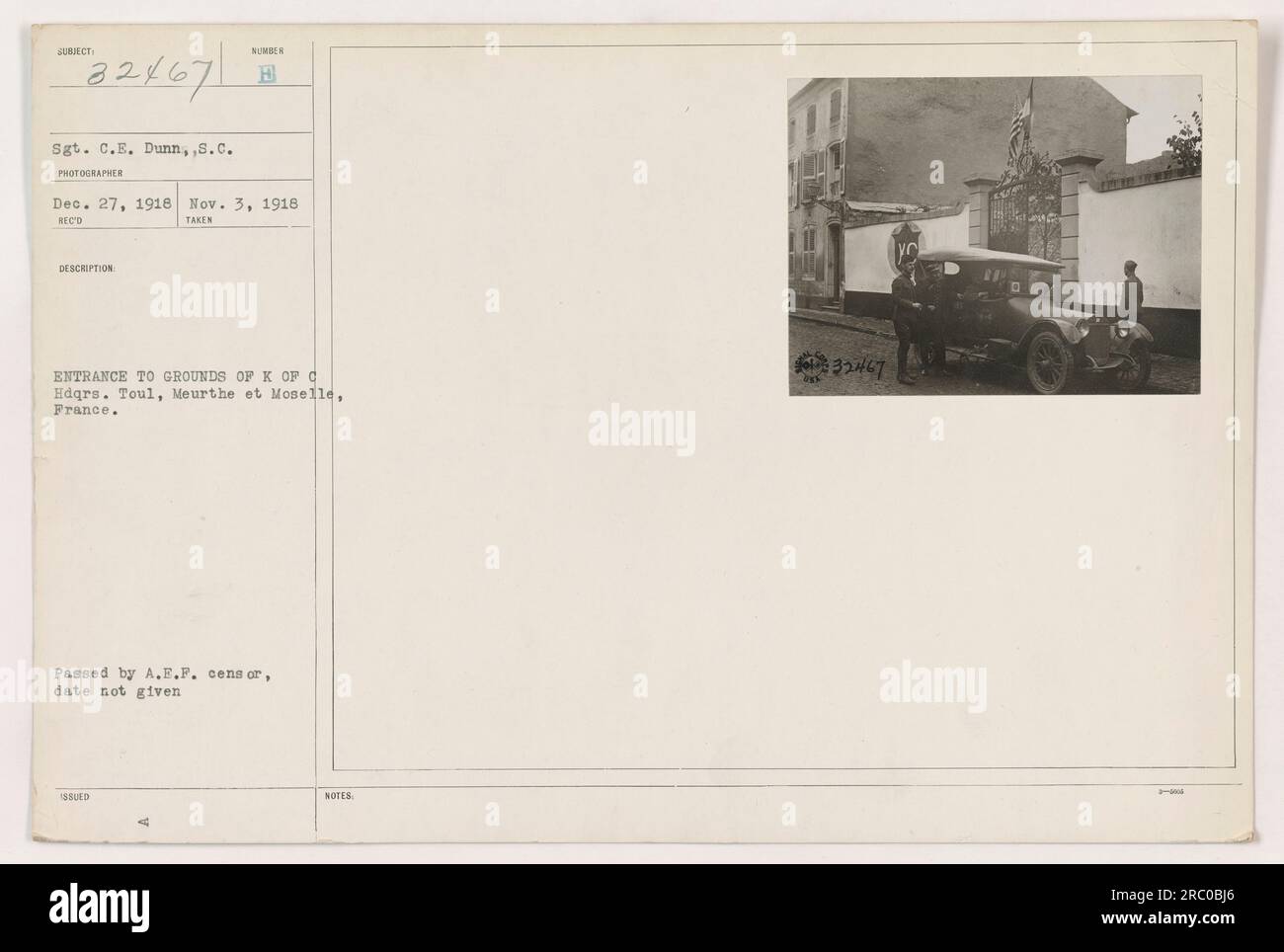 Toul France During World War 1 War Photos