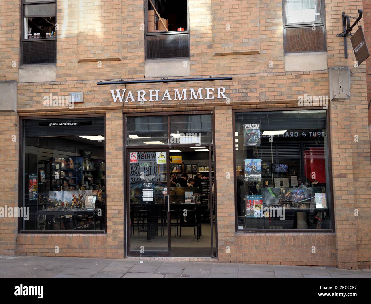 Warhammer store in Oxford, England Stock Photo