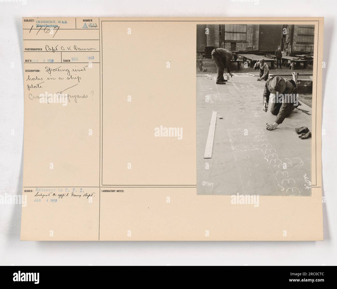 Rivet spotting hi-res stock photography and images - Alamy