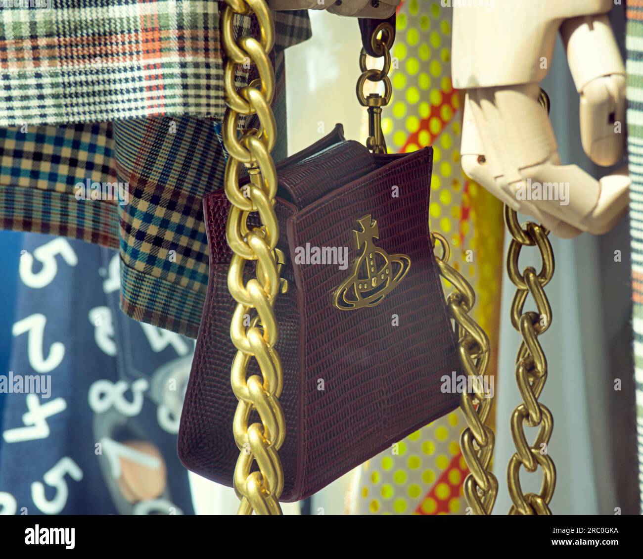 Vivienne Westwood designs iconic fashion Stock Photo - Alamy