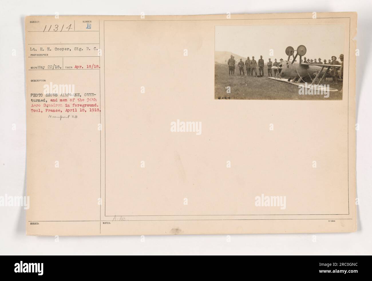 94th aero squadron officers hi-res stock photography and images - Alamy