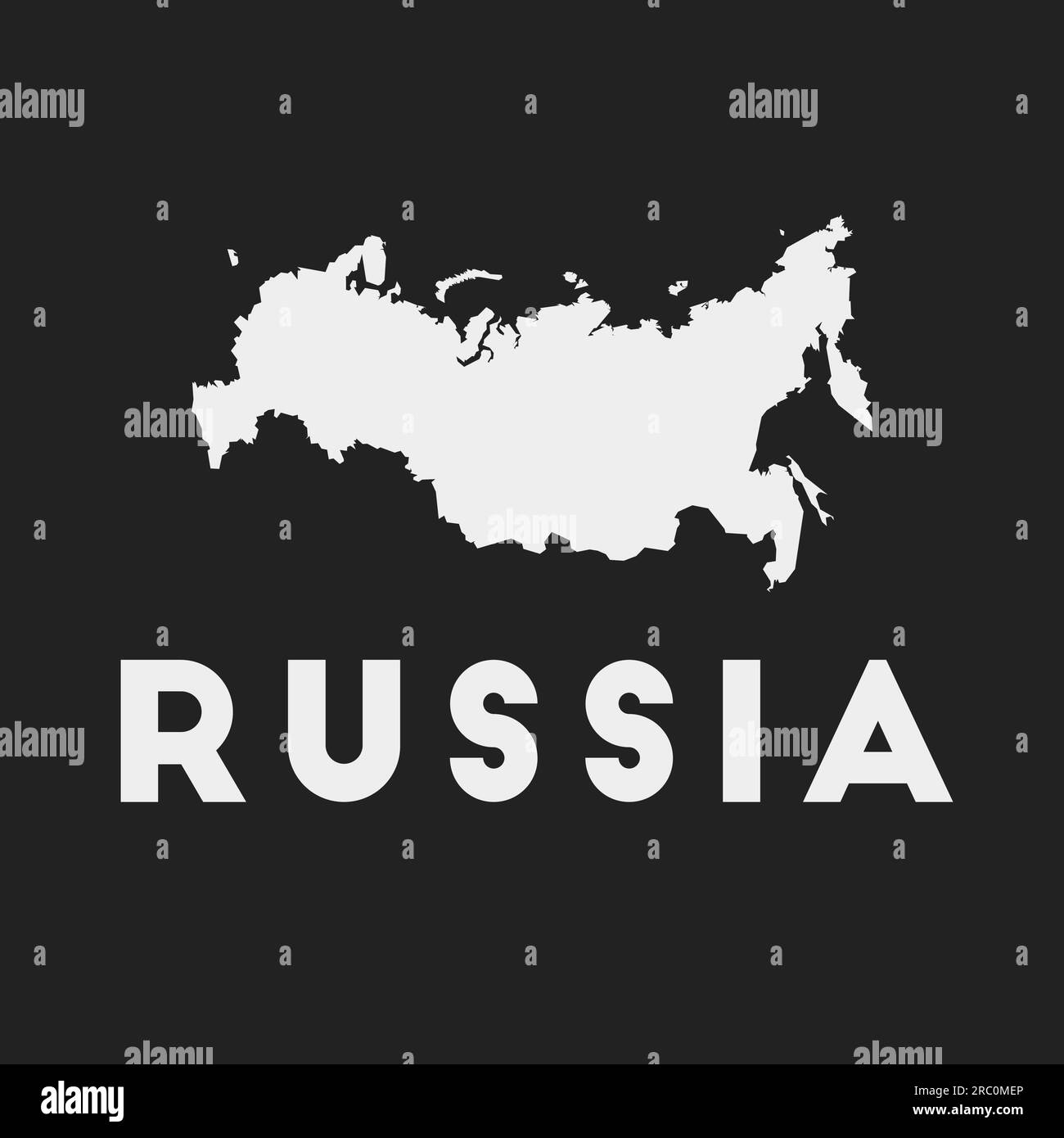russia-icon-country-map-on-dark-background-stylish-russia-map-with