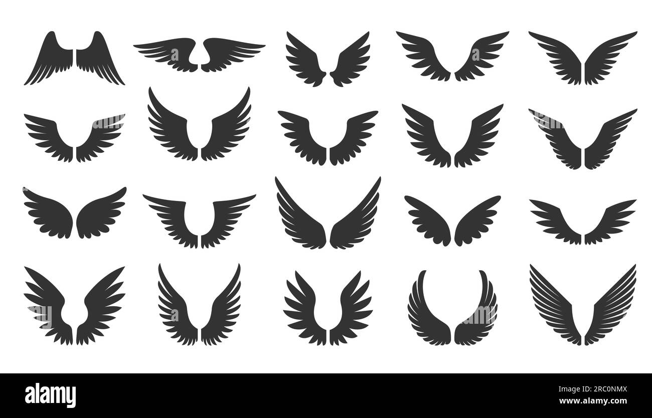 Phoenix bird illustration stencil hires stock photography and images