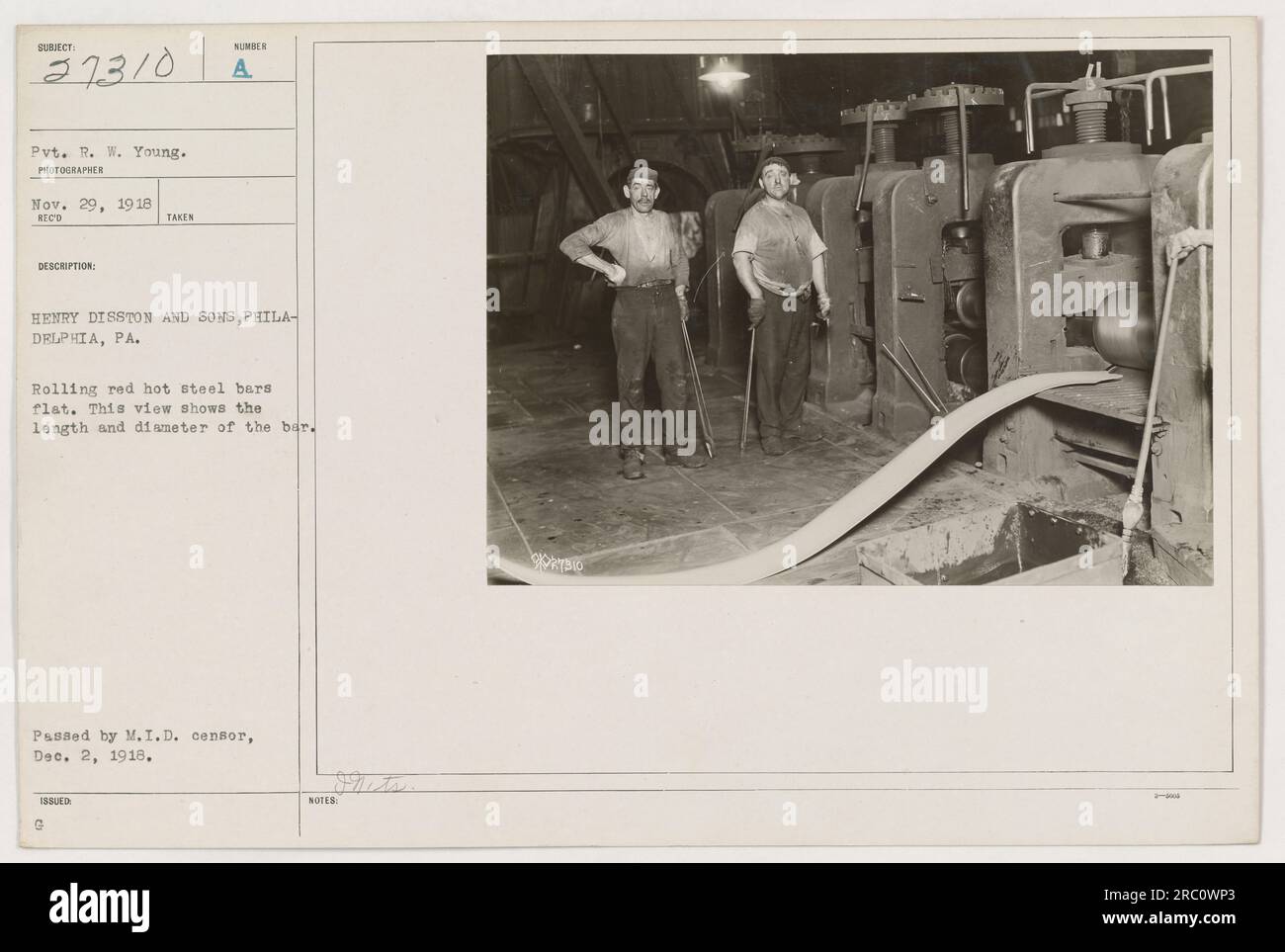 Rolling red hot steel bars hires stock photography and images Alamy