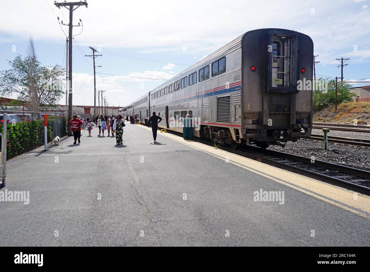 El Paso AMTRAK train station Stock Photo Alamy