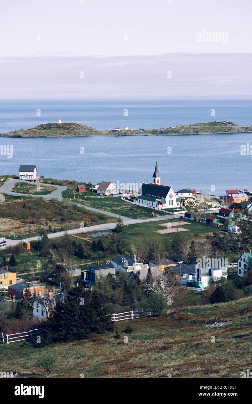 Historic town of Trinity, Newfoundland, Canada. Stock Photo