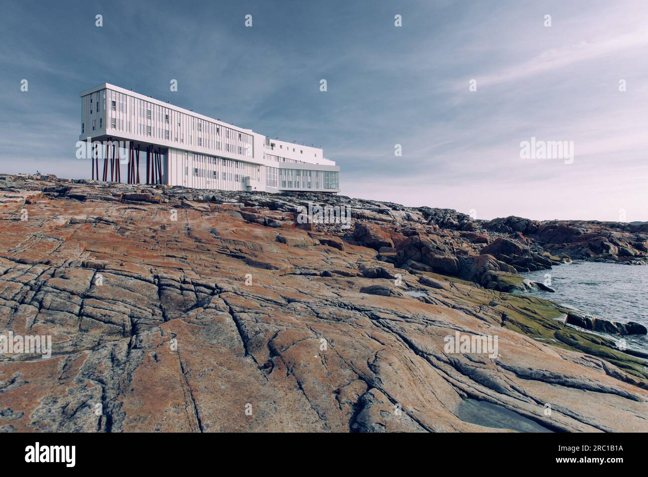 Fogo Island Inn Stock Photo Alamy