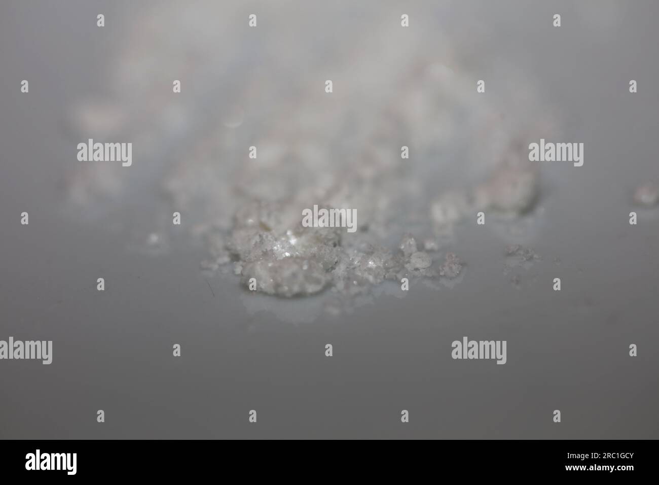 Cocaine lines on white plate close up dope background high quality big