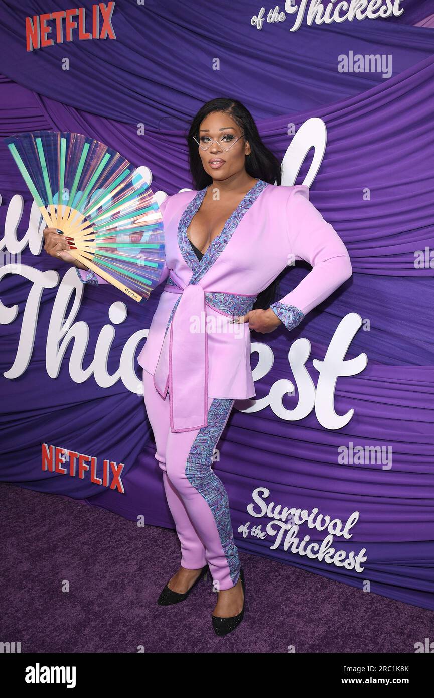 New York USA. 11th July 2023. Miss Peppermint attends Netflix s Survival Of The Thickest New York Premiere at Metrograph New York NY July 11 2023. Photo by Anthony Behar Sipa USA Credit Sipa