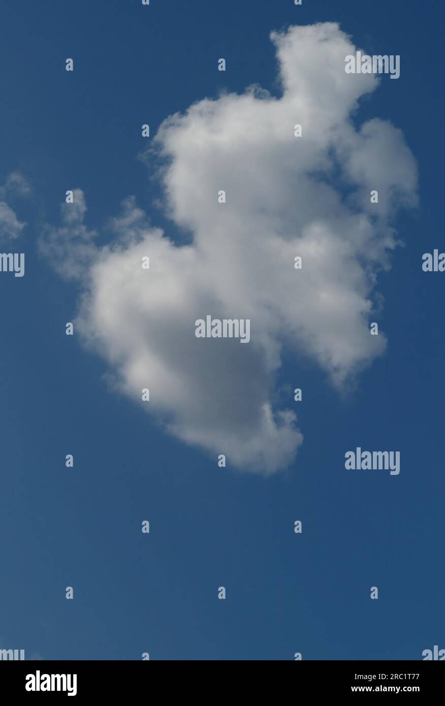 cloud (Cumulus), fair weather cloud Stock Photo