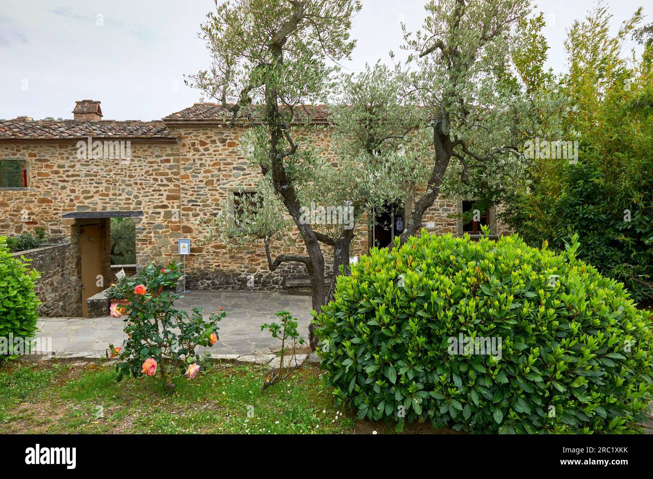 Birthplace of Leonardo da Vinci, Tuscany Stock Photo Alamy