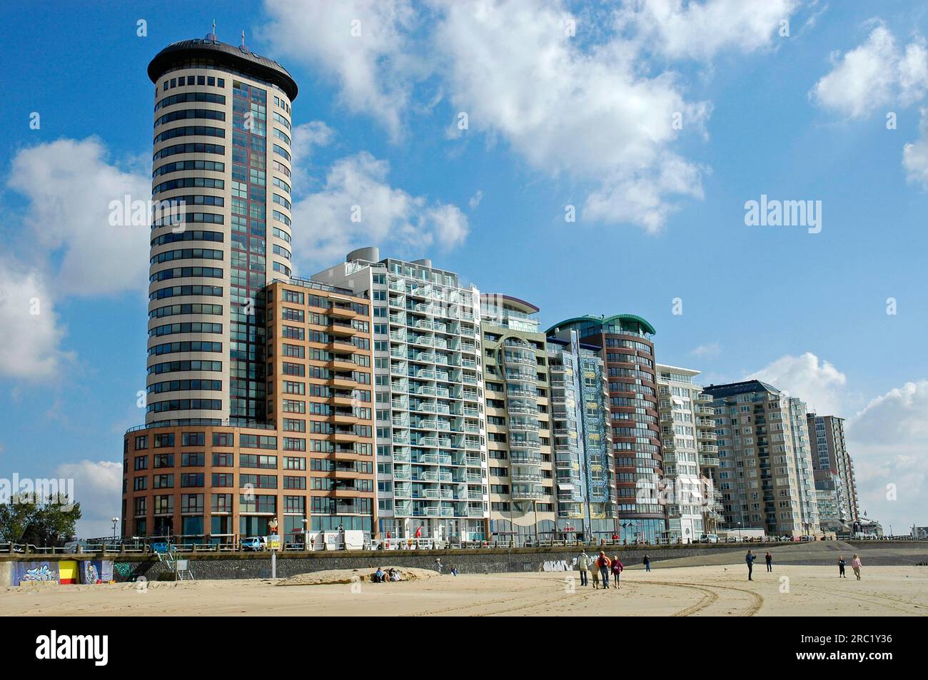 Curated visual reference: Fresh Look at High Rise On The Beach Vlissingen Walcheren Peninsula Zeeland