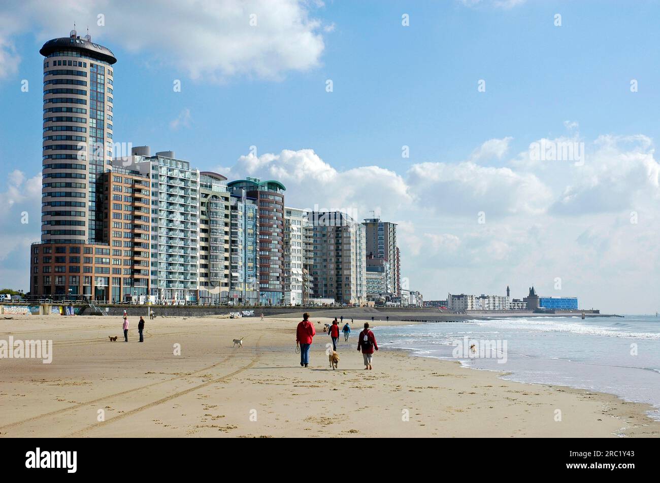 Curated visual reference: Gallery Detail: High Rise On The Beach Vlissingen Walcheren Peninsula Zeeland