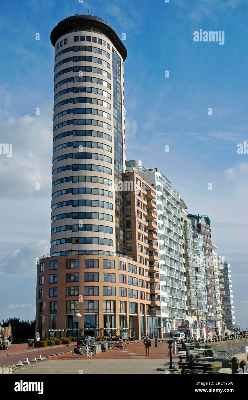 Visual Reference: High Rise On The Beach Vlissingen Walcheren Peninsula Zeeland